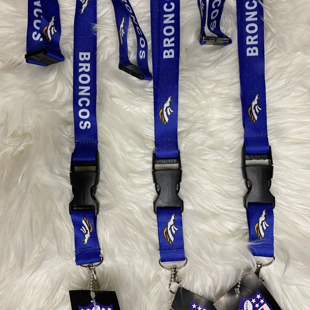 Broncos lanyard